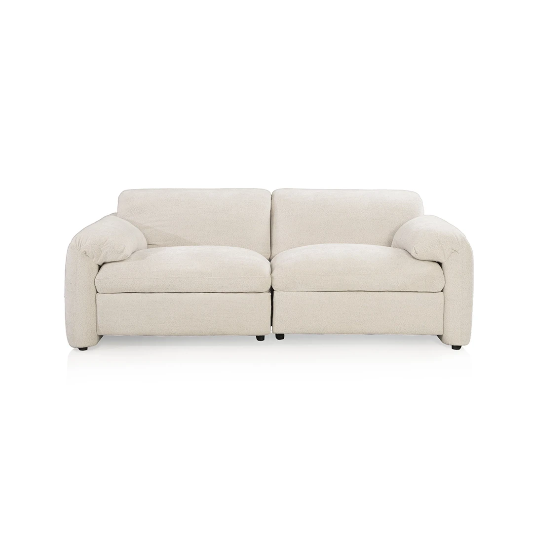 BANU SOFA RECLINER 2 SEATER GREY