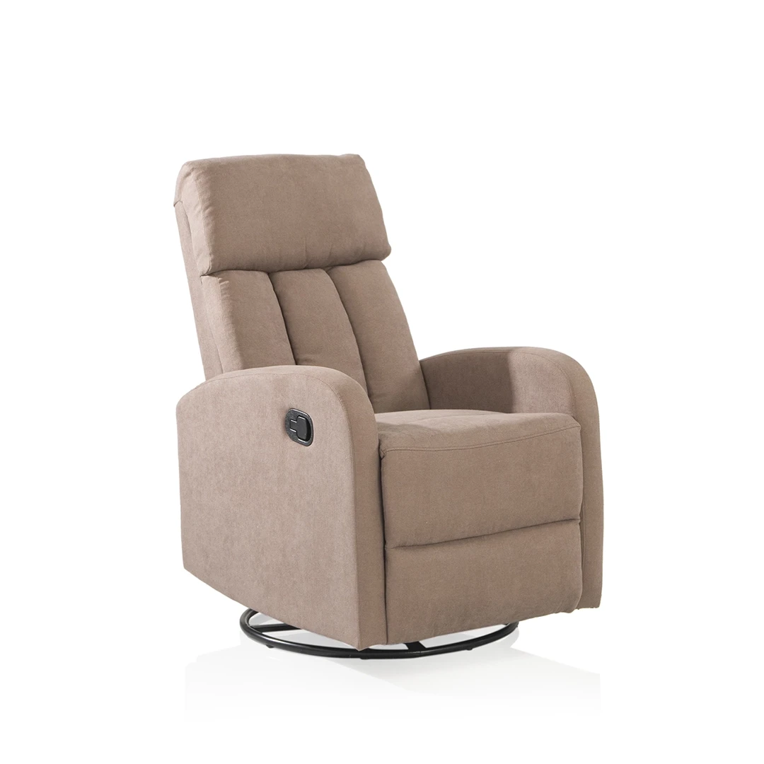 SELAYA SWIVEL RECLINER BROWN