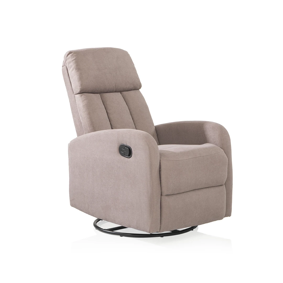 SELAYA SWIVEL RECLINER LIGHT BROWN