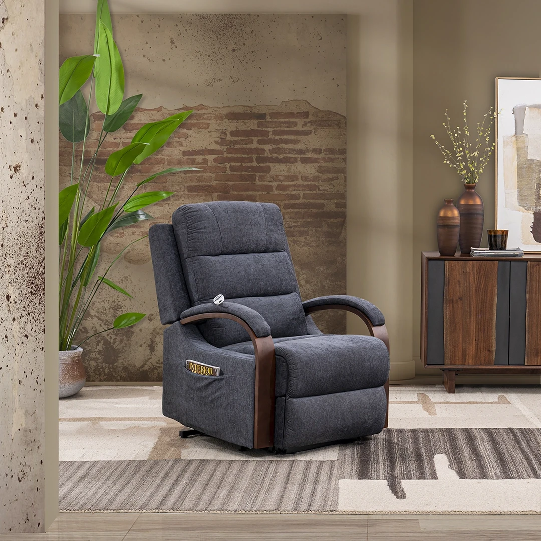 RECLINER POWER - GREY