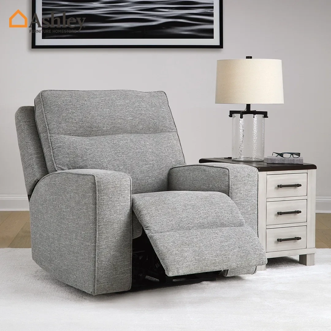 BISCOE POWER RECLINER MADE FROM FABRIC