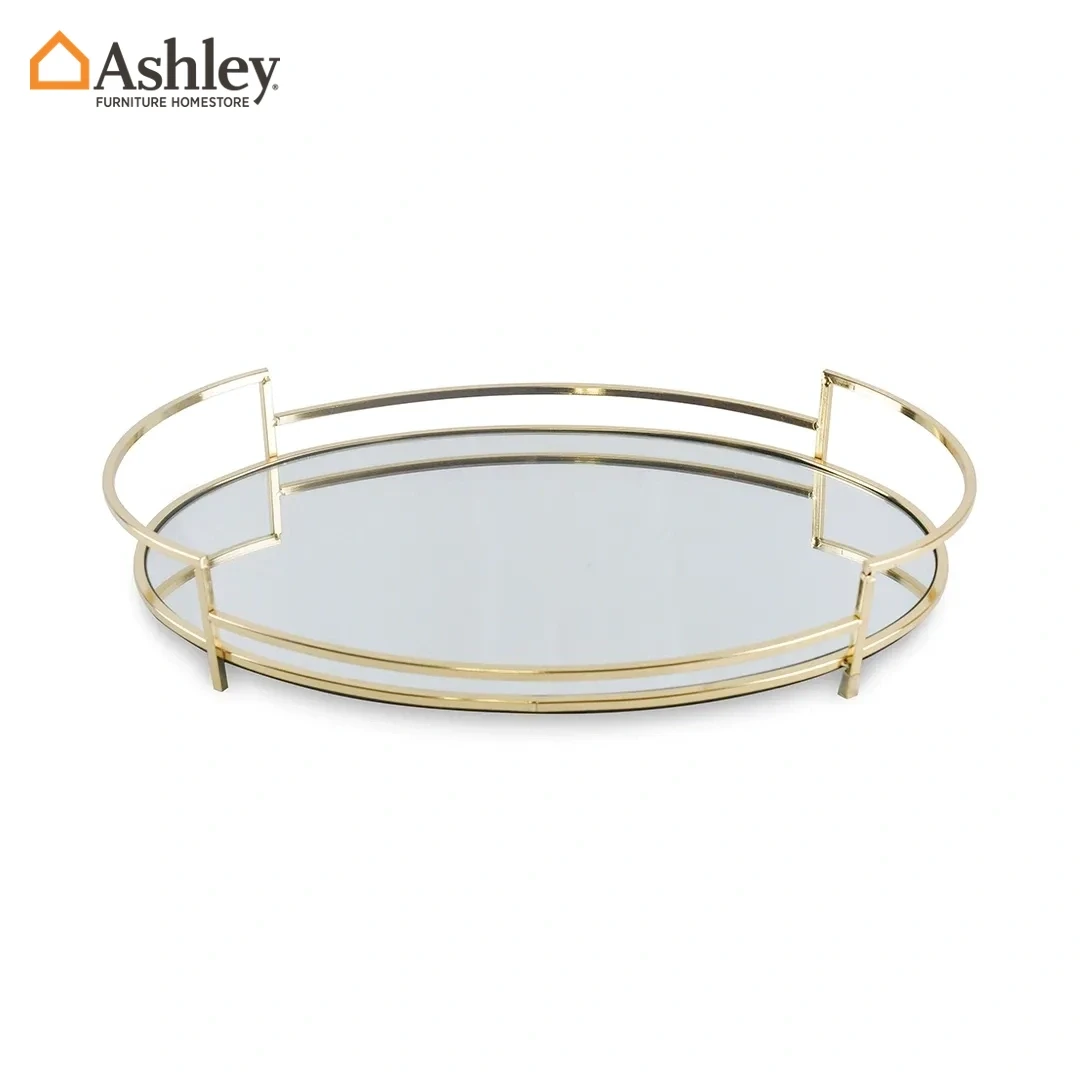 TUMU TRAY MADE FROM METAL,GLASS