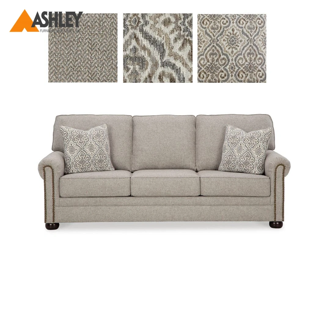 GAELON SOFA 3 SEATER MADE FROM FABRIC