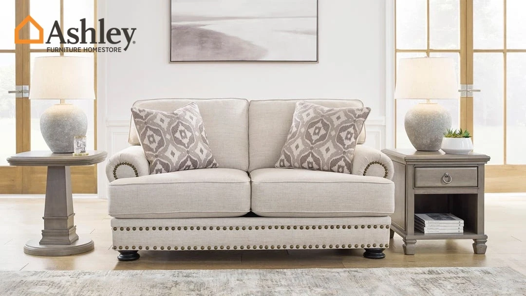 MERRIMORE LOVESEAT 2 SEATER MADE FROM FABRIC