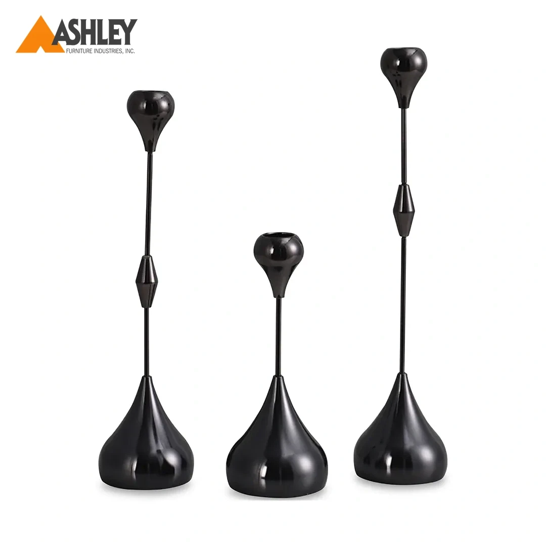 PERKINY CANDLE HOLDER SET OF 3 PCS MADE FROM METAL