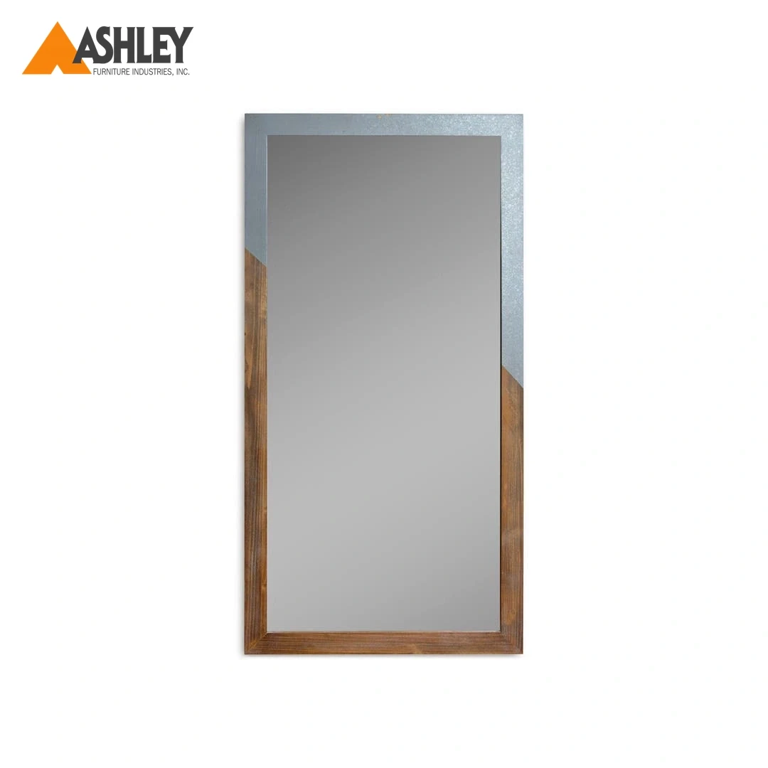 BARBER MIRROR MADE FROM WOOD,ENGINEERED WOOD