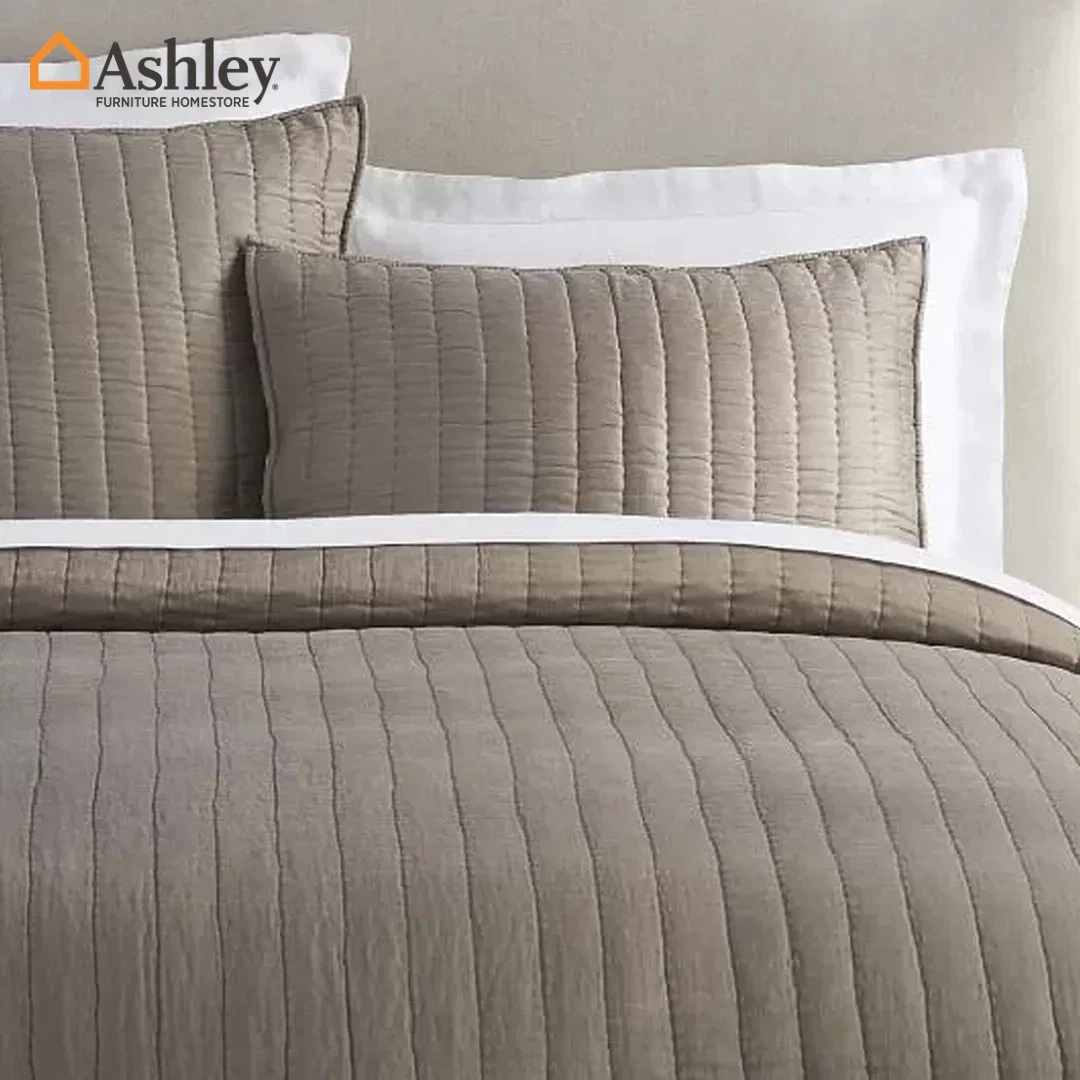 VILLADA BEDDING KING SIZE 3 PCS MADE FROM FABRIC