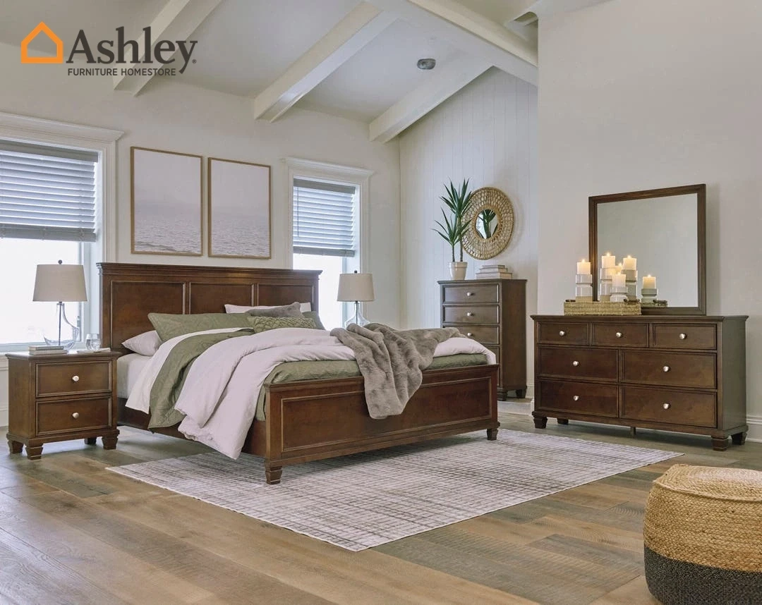 DANABRIN BEDROOM SET KING SIZE (193*203 CM) MADE FROM ENGINEERED WOOD