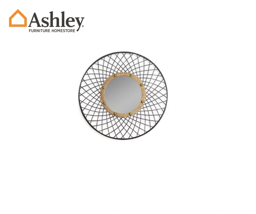 HARMON MIRROR MADE FROM ENGINEERED WOOD,RATTAN