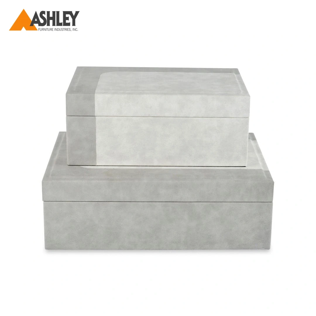 DATTER JEWELLERY BOX SET OF 2 PCS MADE FROM ENGINEERED WOOD