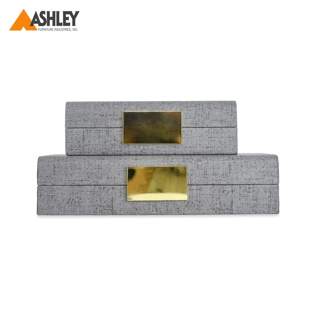 AUFRICA JEWELLERY BOX SET OF 2 PCS MADE FROM ENGINEERED WOOD