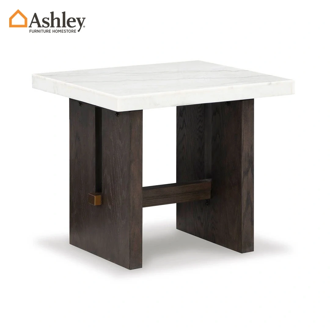 BURKHAUS END TABLE MADE FROM ENGINEERED WOOD