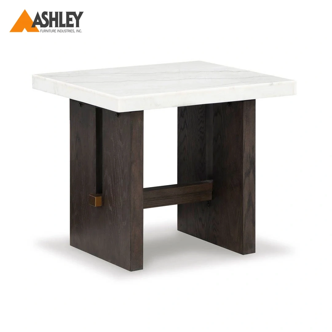 BURKHAUS END TABLE MADE FROM ENGINEERED WOOD