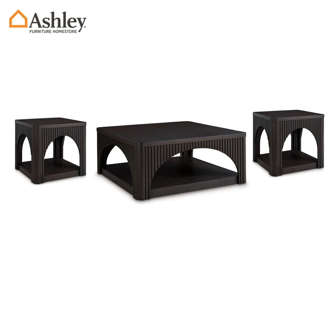 YELLINK COFFEE TABLE SET OF 3 PCS MADE FROM ENGINEERED WOOD