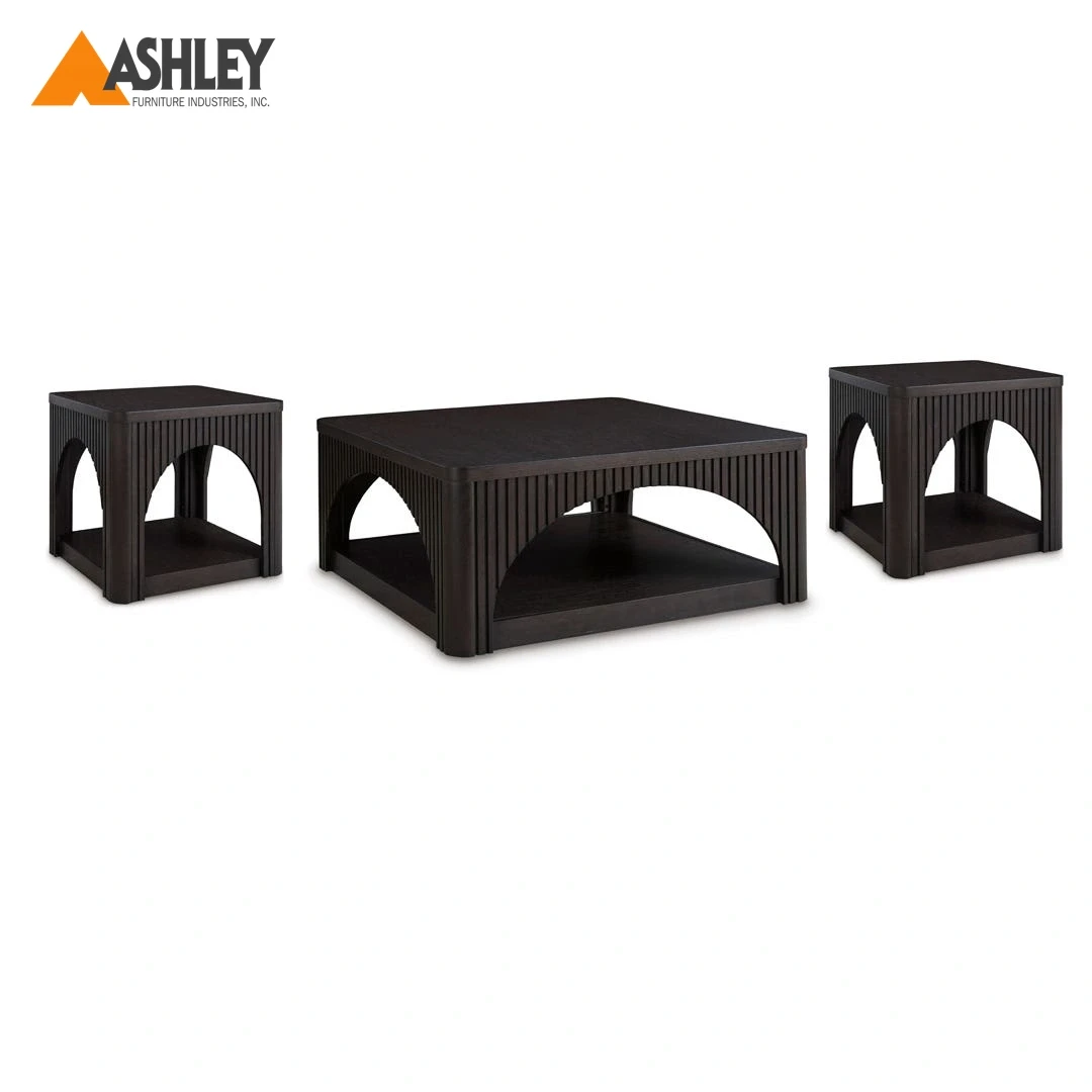 YELLINK COFFEE TABLE SET OF 3 PCS MADE FROM ENGINEERED WOOD