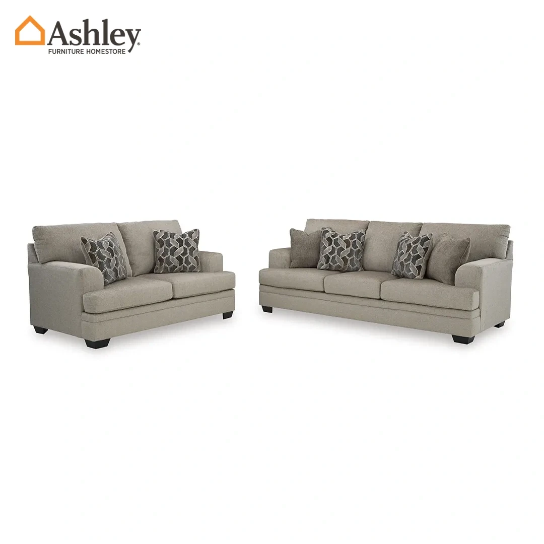 طقم كنب 3 قطع ستونميد لون بني