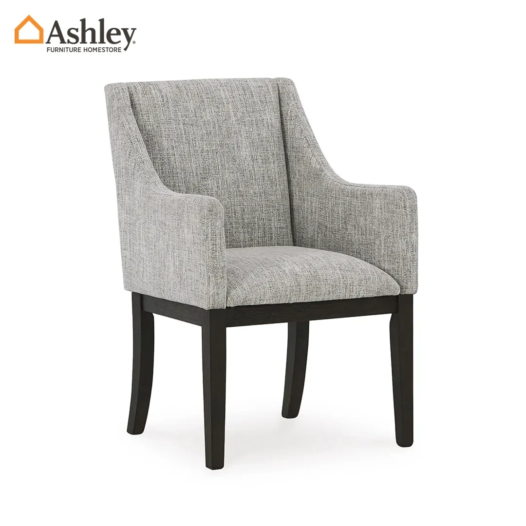 BURKHAUS DINING ARM CHAIR MADE FROM FABRIC