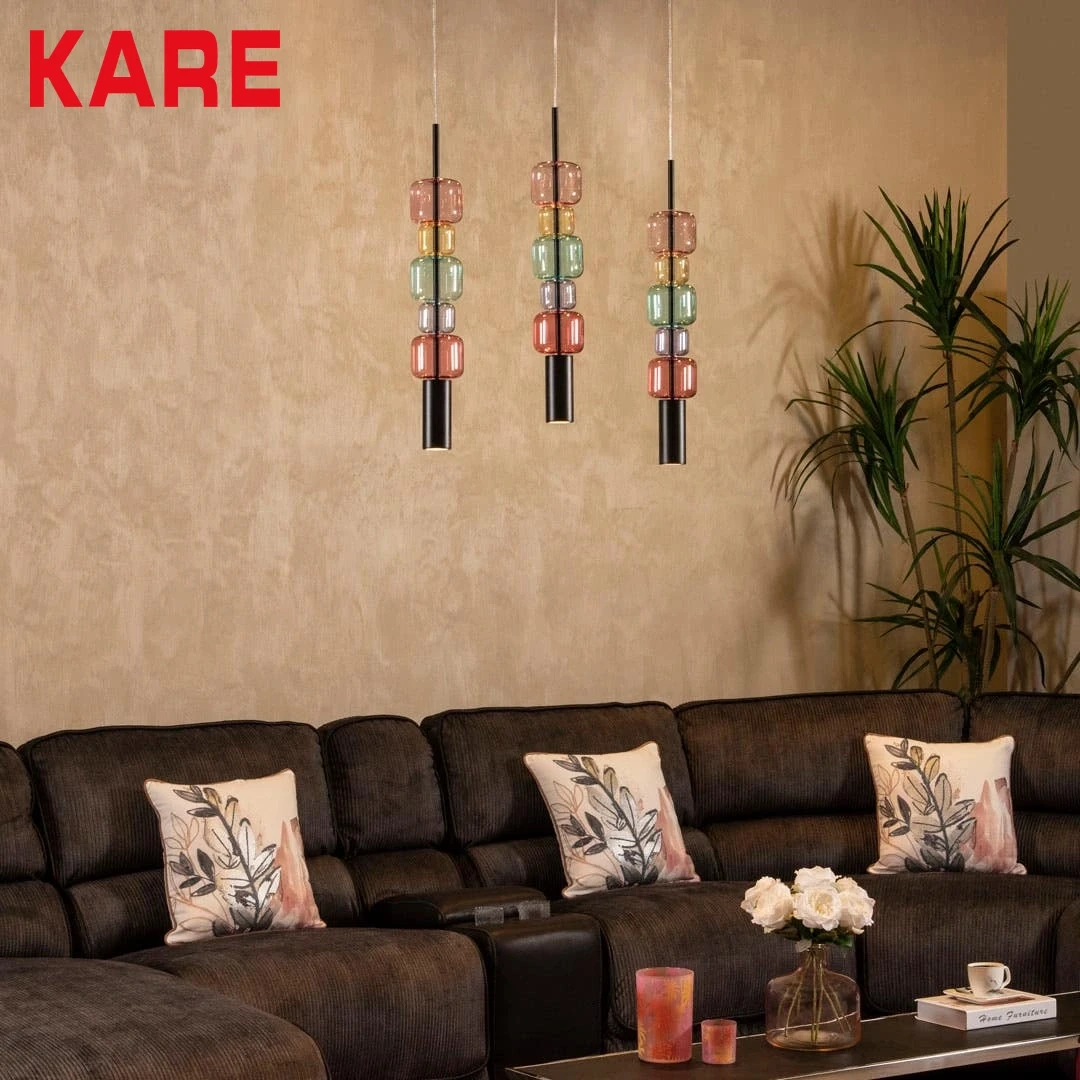 LANI HANGING LAMP SMALL MADE FROM METAL,GLASS