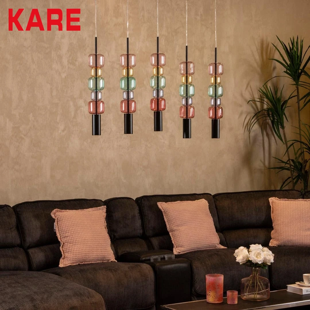 LANI HANGING LAMP LARGE MADE FROM METAL,GLASS