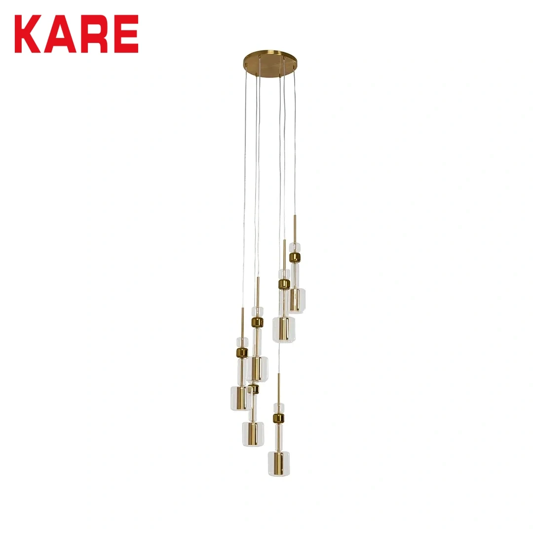 WESTIN HANGING LAMP LARGE MADE FROM METAL,GLASS