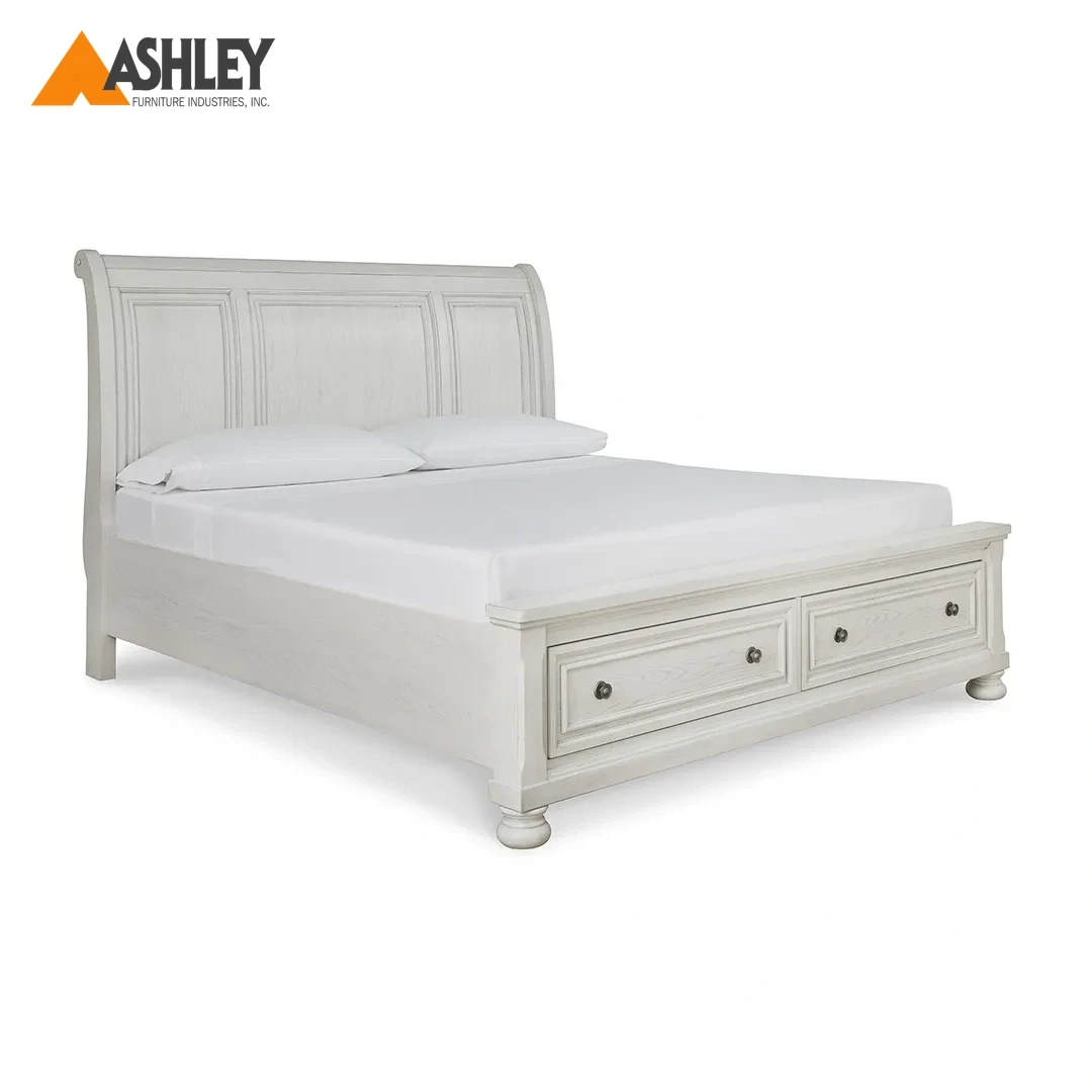 ROBBINSDALE BED KING SIZE (193*203 CM) MADE FROM ENGINEERED WOOD