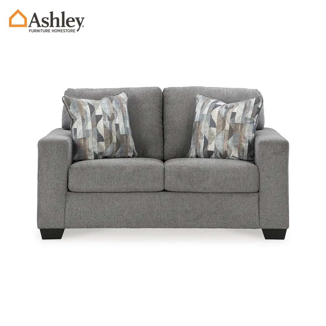 كنبة 2 مقعد دلتونا لون رمادي