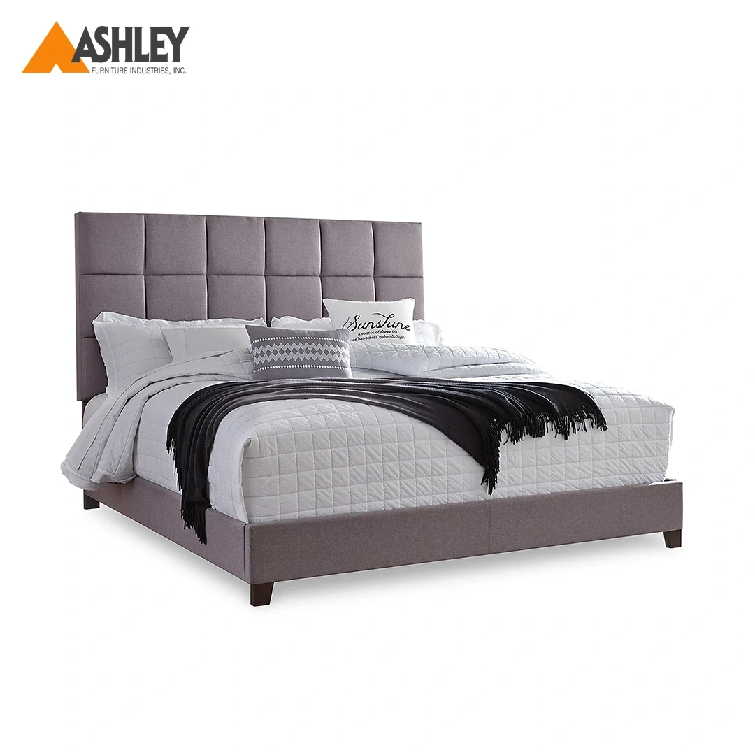 DOLANTE BED KING SIZE (193*203 CM) MADE FROM ENGINEERED WOOD,FABRIC