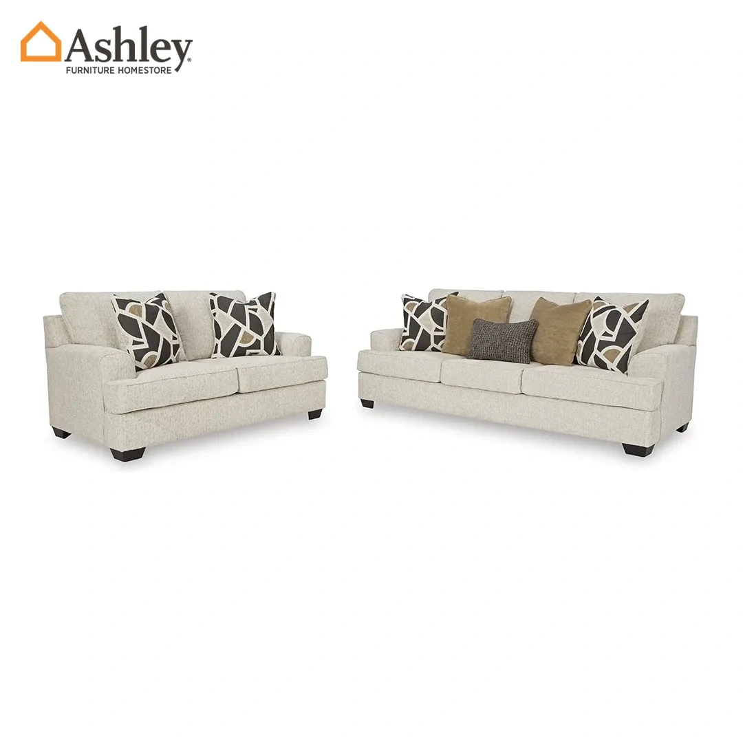 طقم كنب 3 قطع هارتكورت لون بيج