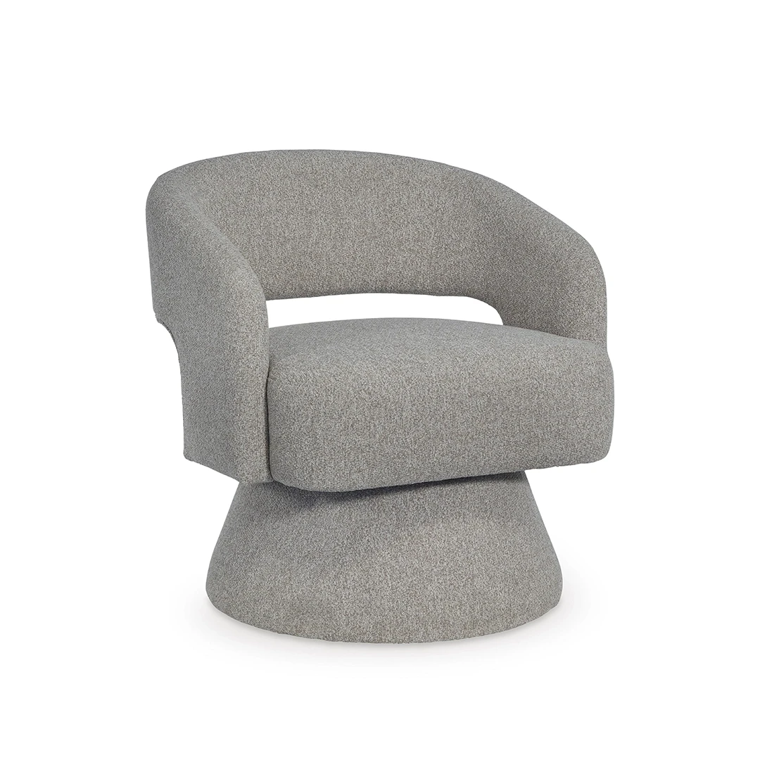 NASHKINS SWIVEL CHAIR GREY
