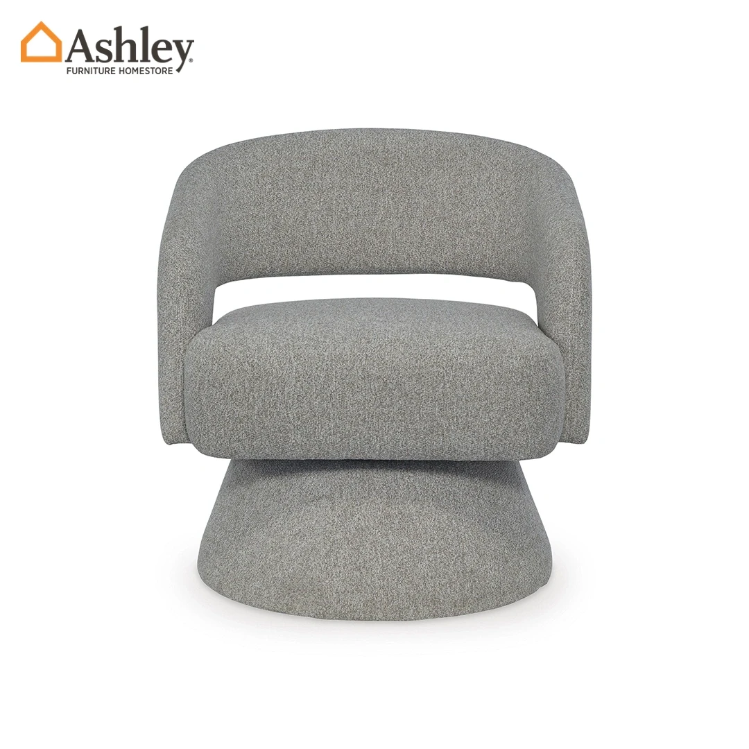 كرسي دوار ناشكينز لون رمادي