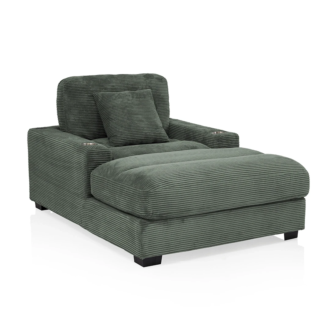 NOELLE CHAISE DARK GREEN