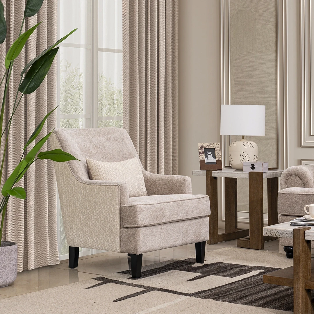 VEXA CHAIR - DARK BEIGE