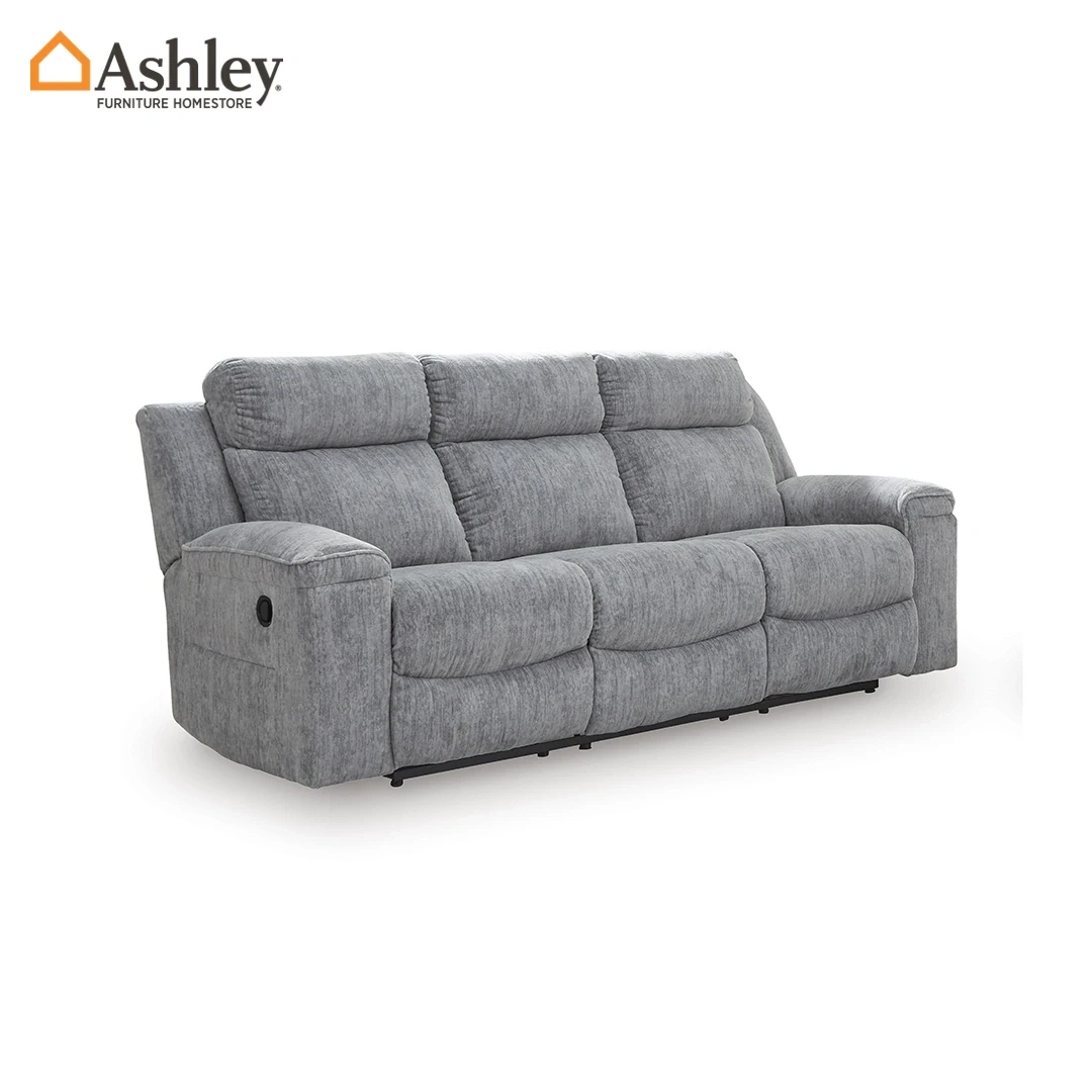 كنبة استرخاء 3 مقاعد هنتنغتون لون رمادي