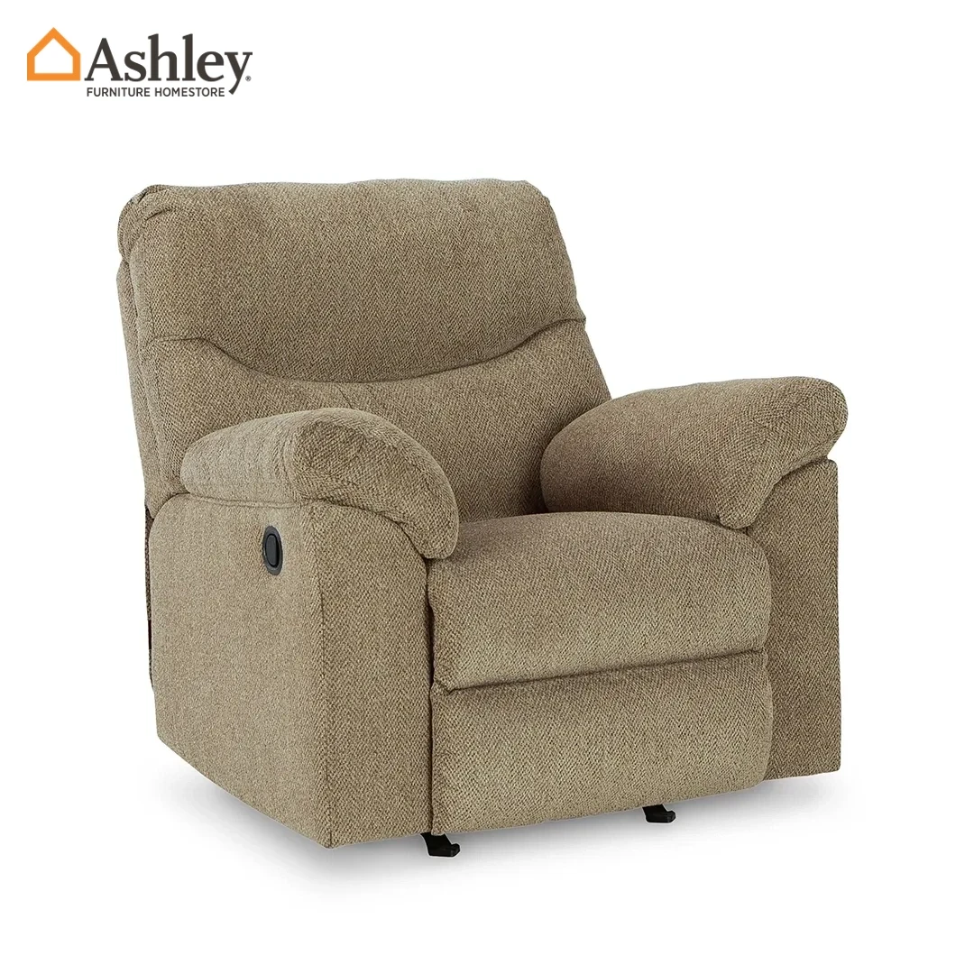 ALPHONS ROCKER RECLINER MADE FROM FABRIC