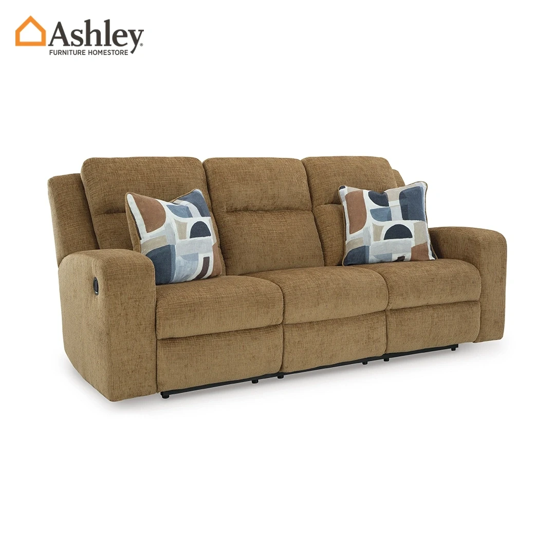 KANLOW SOFA RECLINER 3 SEATER MADE FROM FABRIC