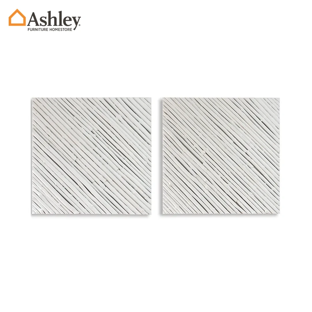 NALBOD WALL ART SET OF 2 PCS MADE FROM WOOD,ENGINEERED WOOD