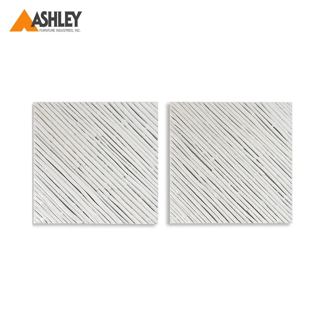 NALBOD WALL ART SET OF 2 PCS MADE FROM WOOD,ENGINEERED WOOD