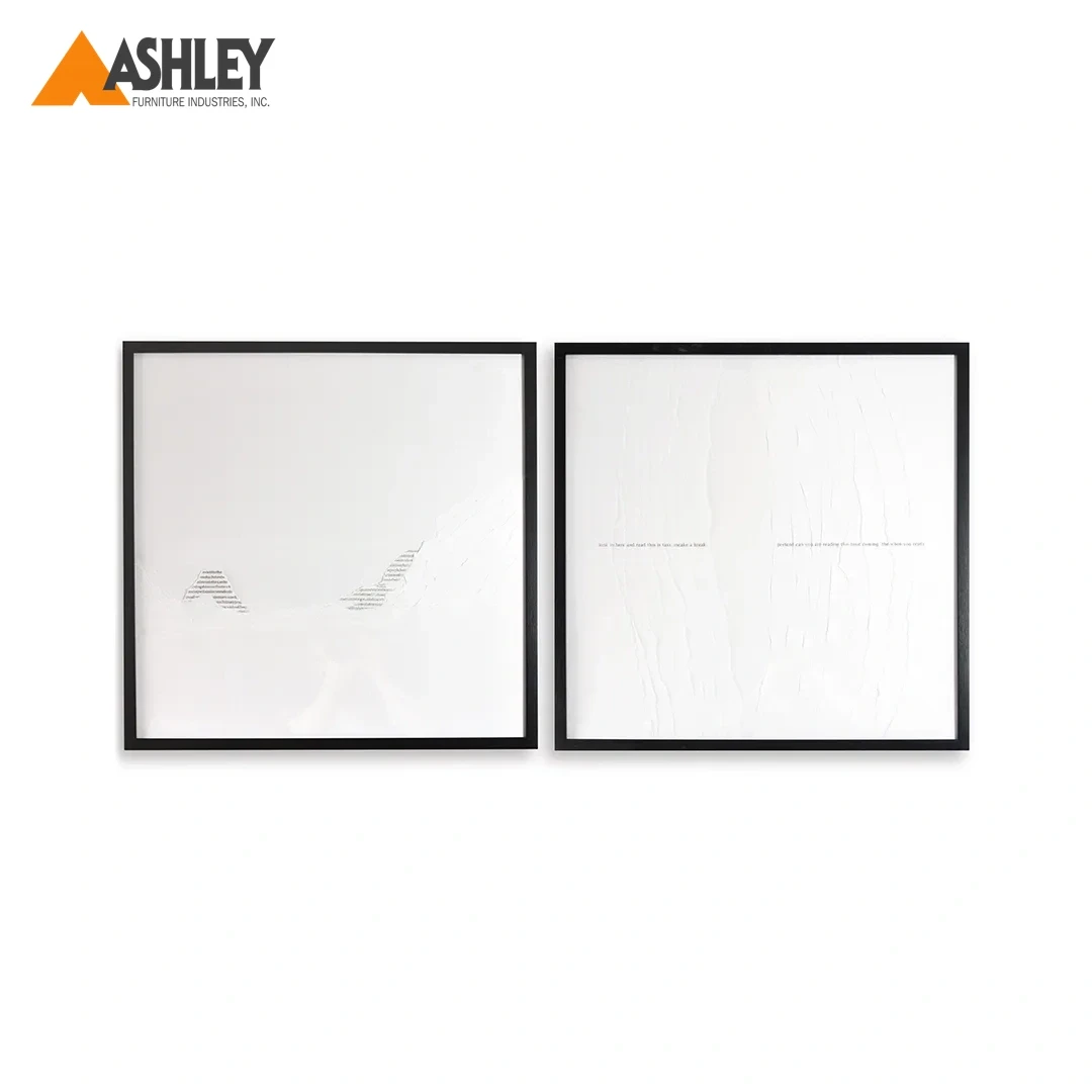 LEVITT WALL PAINTING SET OF 2 PCS MADE FROM ENGINEERED WOOD