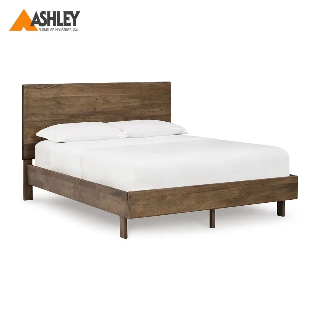 ISANTI BED KING SIZE (193*203 CM) MADE FROM WOOD,ENGINEERED WOOD