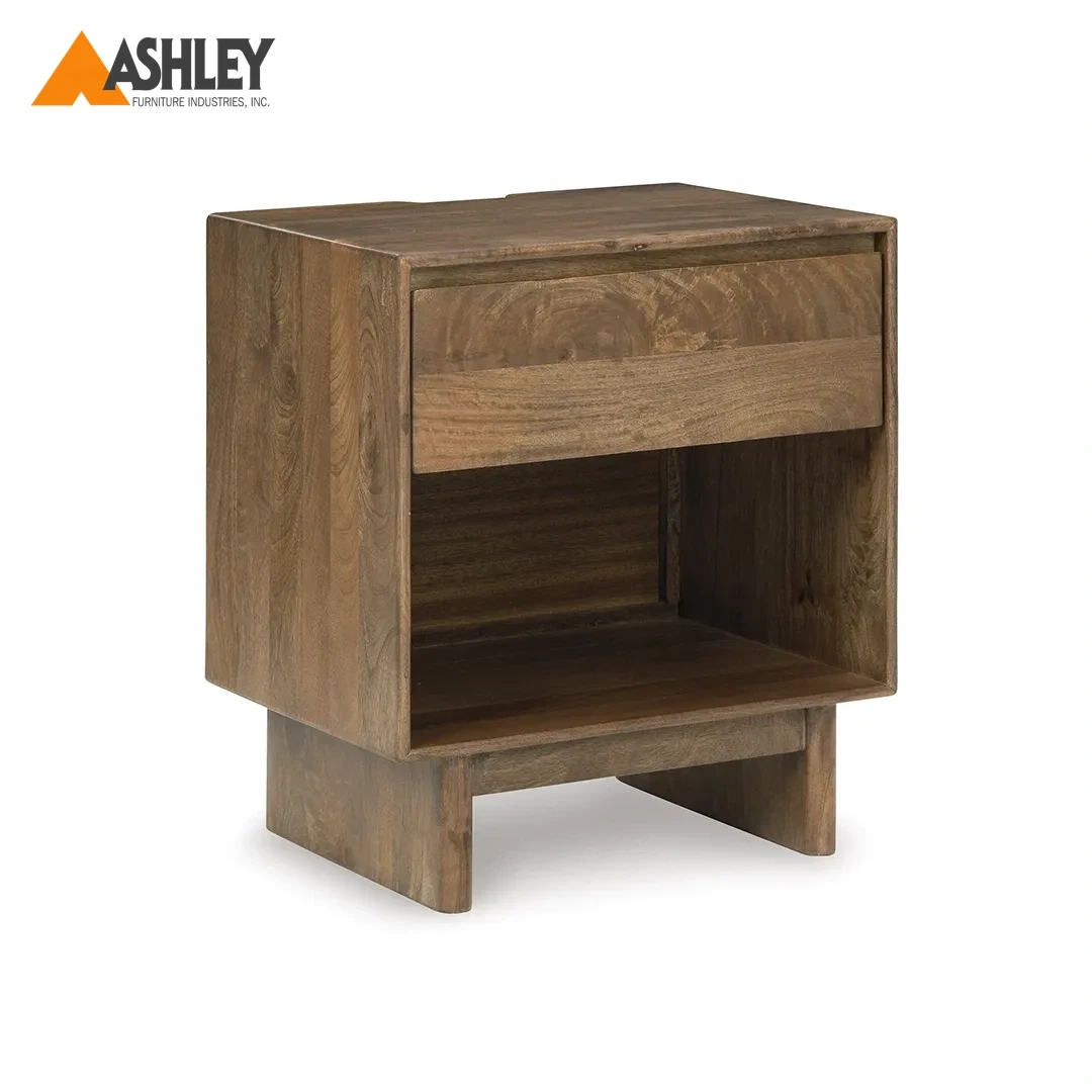 ISANTI NIGHTSTAND MADE FROM WOOD,ENGINEERED WOOD