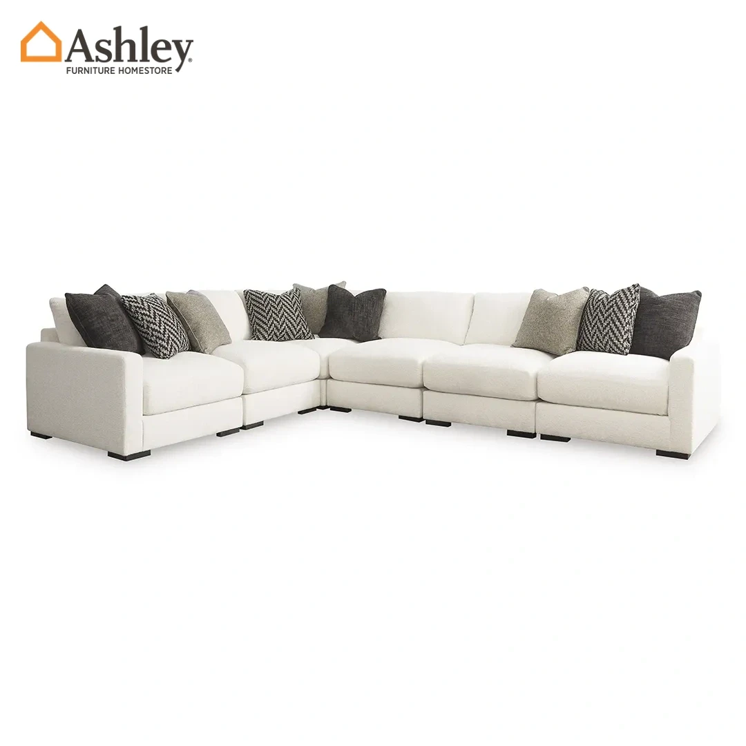 ELISSA SECTIONAL SOFA 6 PCS MADE FROM FABRIC