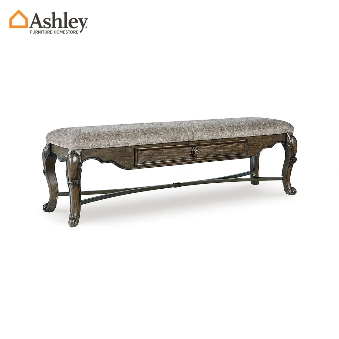 OTIUM BENCH MADE FROM WOOD,FABRIC