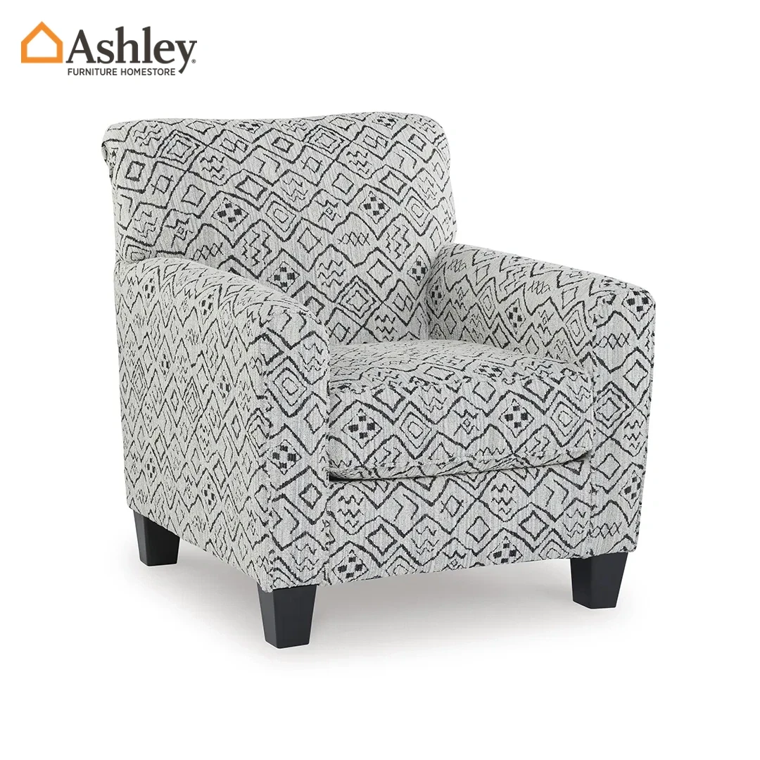 HAYESDALE CHAIR GREY BLACK MADE FROM FABRIC