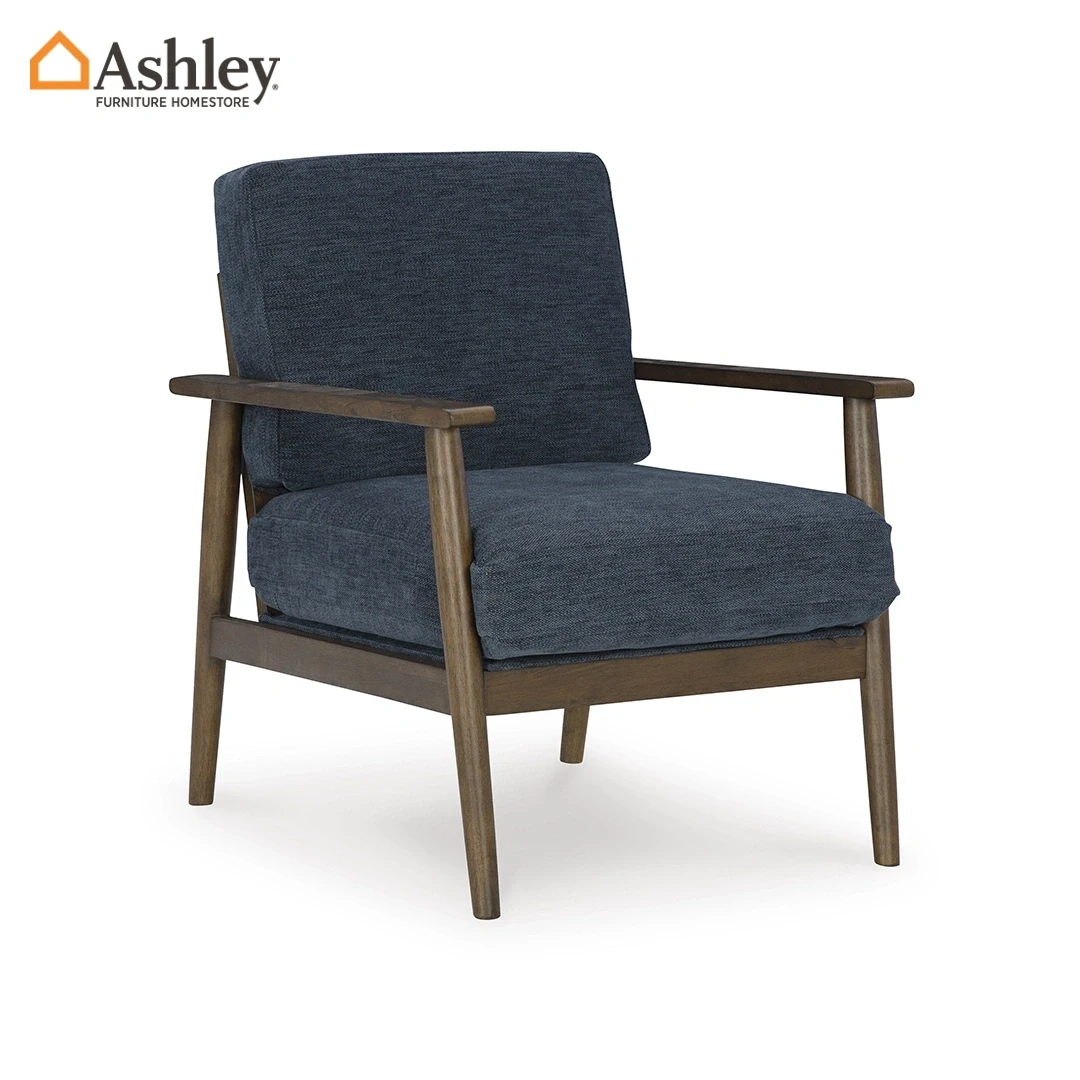 BIXLER CHAIR BLUE MADE FROM FABRIC