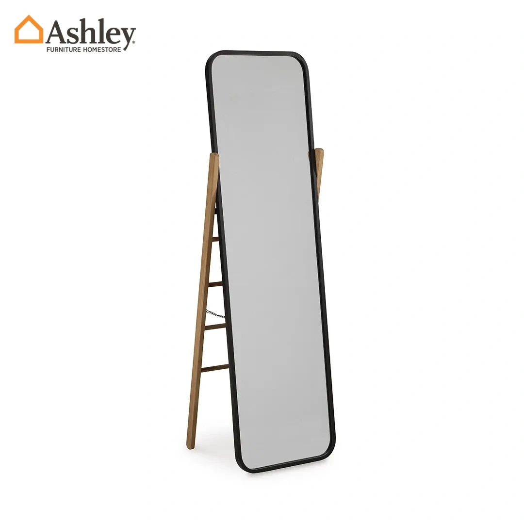 ROOKAR FLOOR MIRROR MADE FROM WOOD,METAL