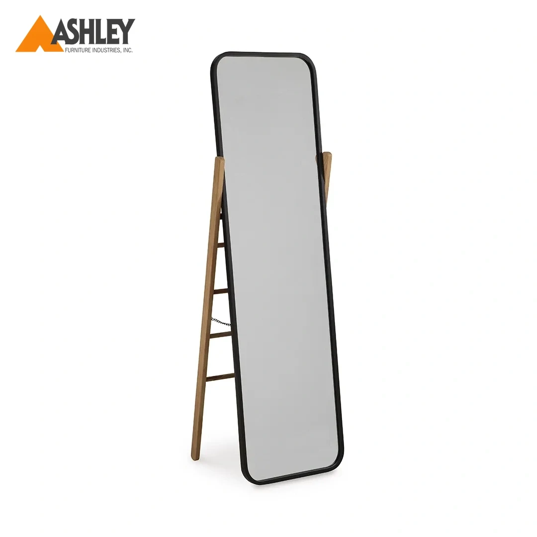 ROOKAR FLOOR MIRROR MADE FROM WOOD,METAL