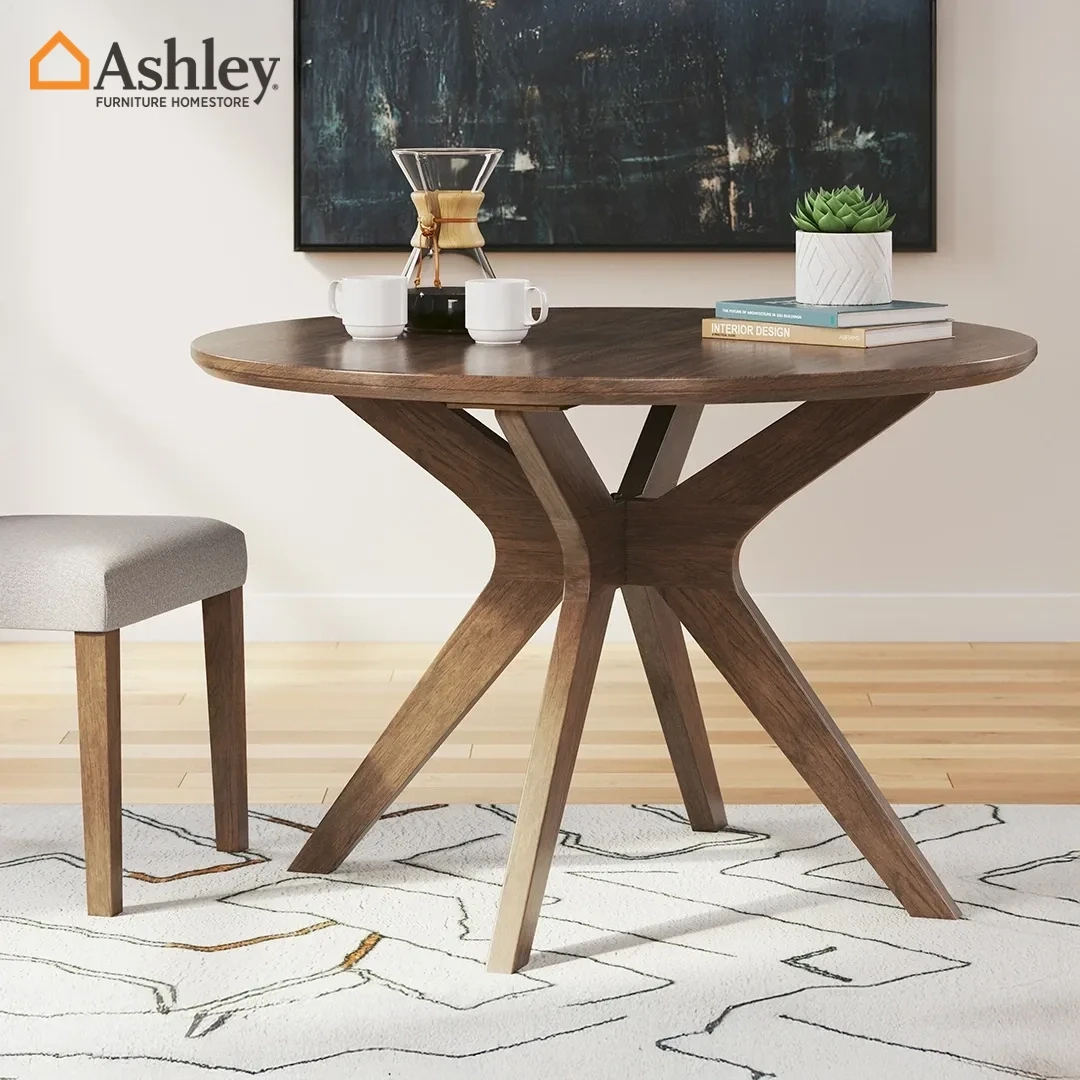 LYNCOTT DINING TABLE MADE FROM WOOD,ENGINEERED WOOD