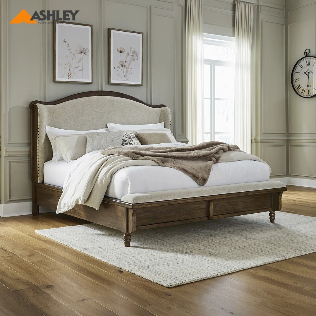 STURLAYNE NICERA BED KING SIZE (180*200CM) - BROWN