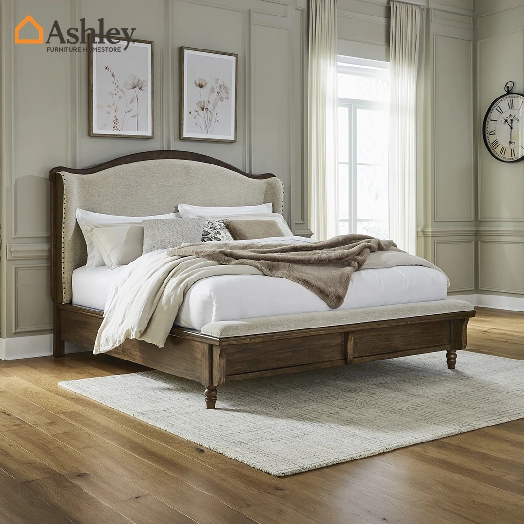 STURLAYNE NICERA BED KING SIZE (180*200CM) - BROWN