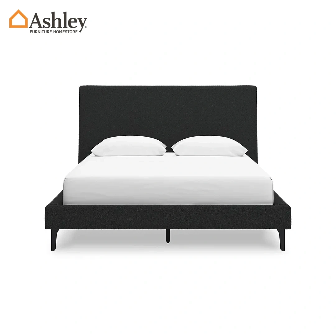 CADMORI BED KING SIZE (150*200 CM) MADE FROM ENGINEERED WOOD,FABRIC